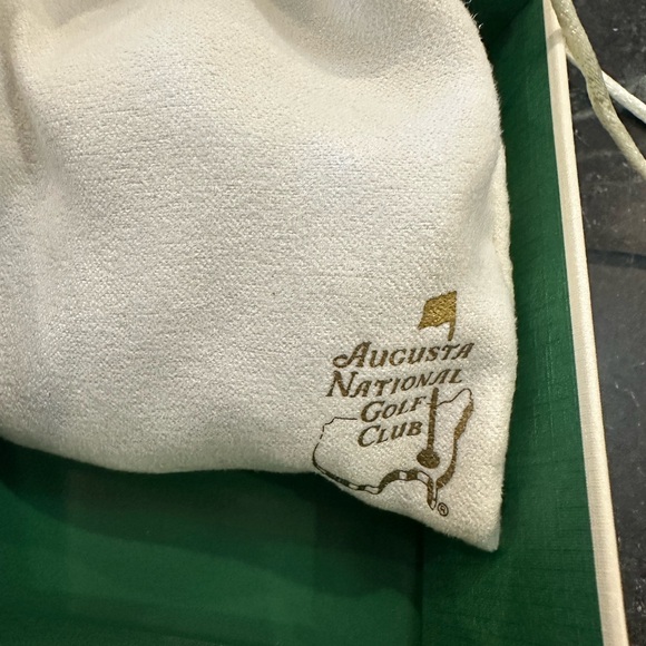 Augusta National Masters gold and pink bangle bracelet - Picture 3 of 11